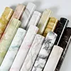 Marble Sticker Kitchen Oil-Proof Film Stove Waterproof Moisture-Proof Self-Adhesive Wallpaper Countertop Cabinet Renovation Tile 1