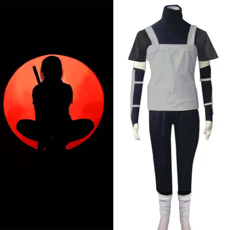 Naruto Uchiha Itachi Anbu Uniform Cosplay Costume