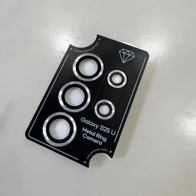 Premium Metal Lens Glass Protector with Locator