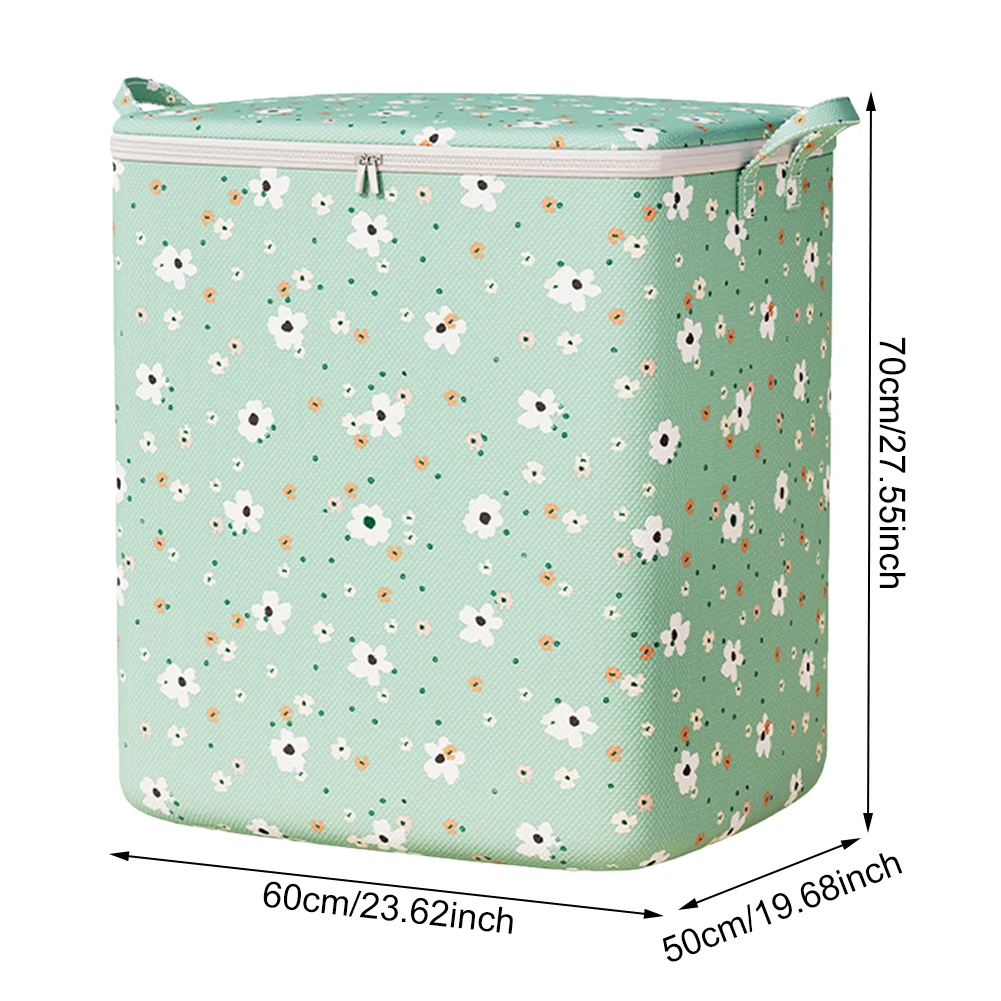 Pouch Storage Bag Organizer Foldable with Zipper Wardrobe Clothing Moving Luggage Bag Large Capacity Cabinet Wardrobe Organizer 6