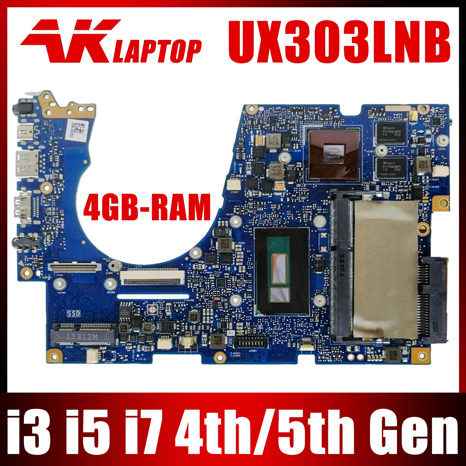UX303LNB-Mainboard-For-ASUS-UX303LN-UX303LA-UX303LB-U303L-RX303L-BX303L ...