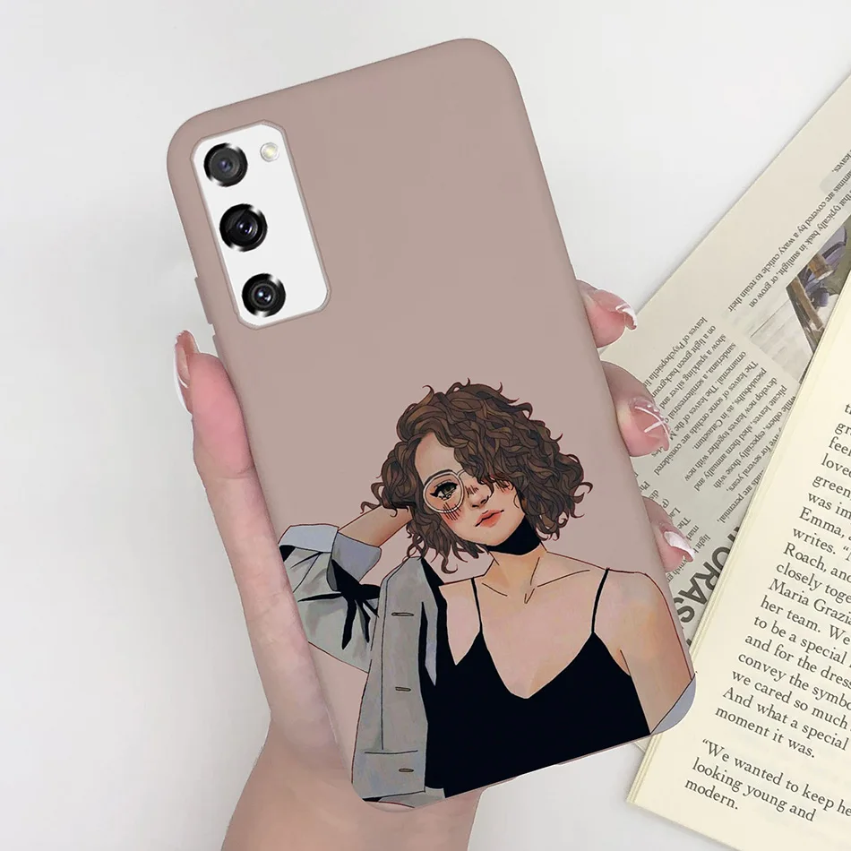 Silicone Flower Cute Soft Back Phone Case Bumper