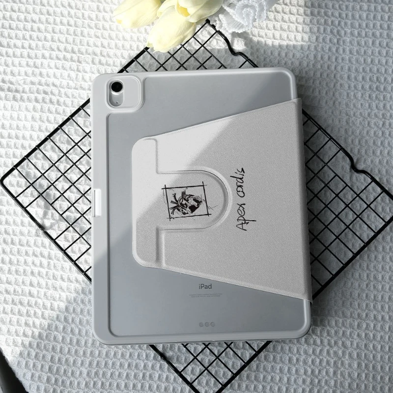 Versatile 360-Degree Rotating Protective Tablet Case