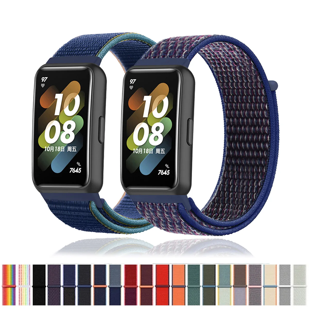 

Ремешок нейлоновый для смарт-часов Huawei band 7 8