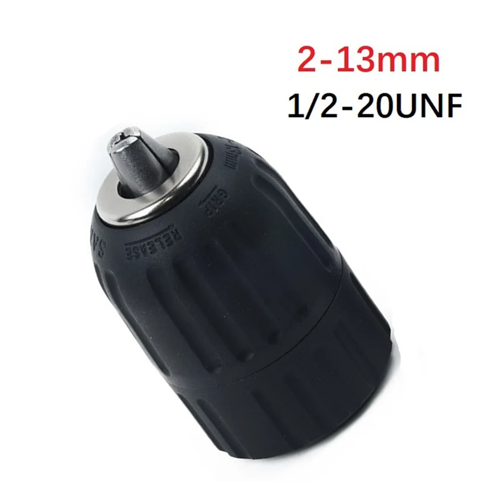 Keyless Drill Chuck 1/2 20UNF Mount 2 13mm Self tighten For