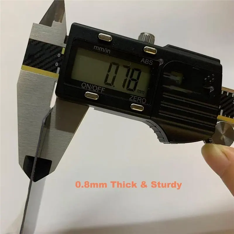 L22A-블랭크 알루미늄 시트 레이저 각인 명함용 0.8mm 두께, DIY 선물용 금속 카드 86 X 54mm, 26개 블랙