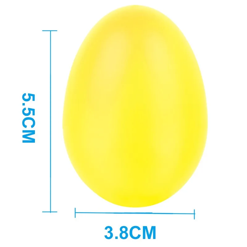 Musical Instruments Accessories Colourful Sound Eggs Shaker Maracas Percussion Red Blue Yellow Pink 5 Colors