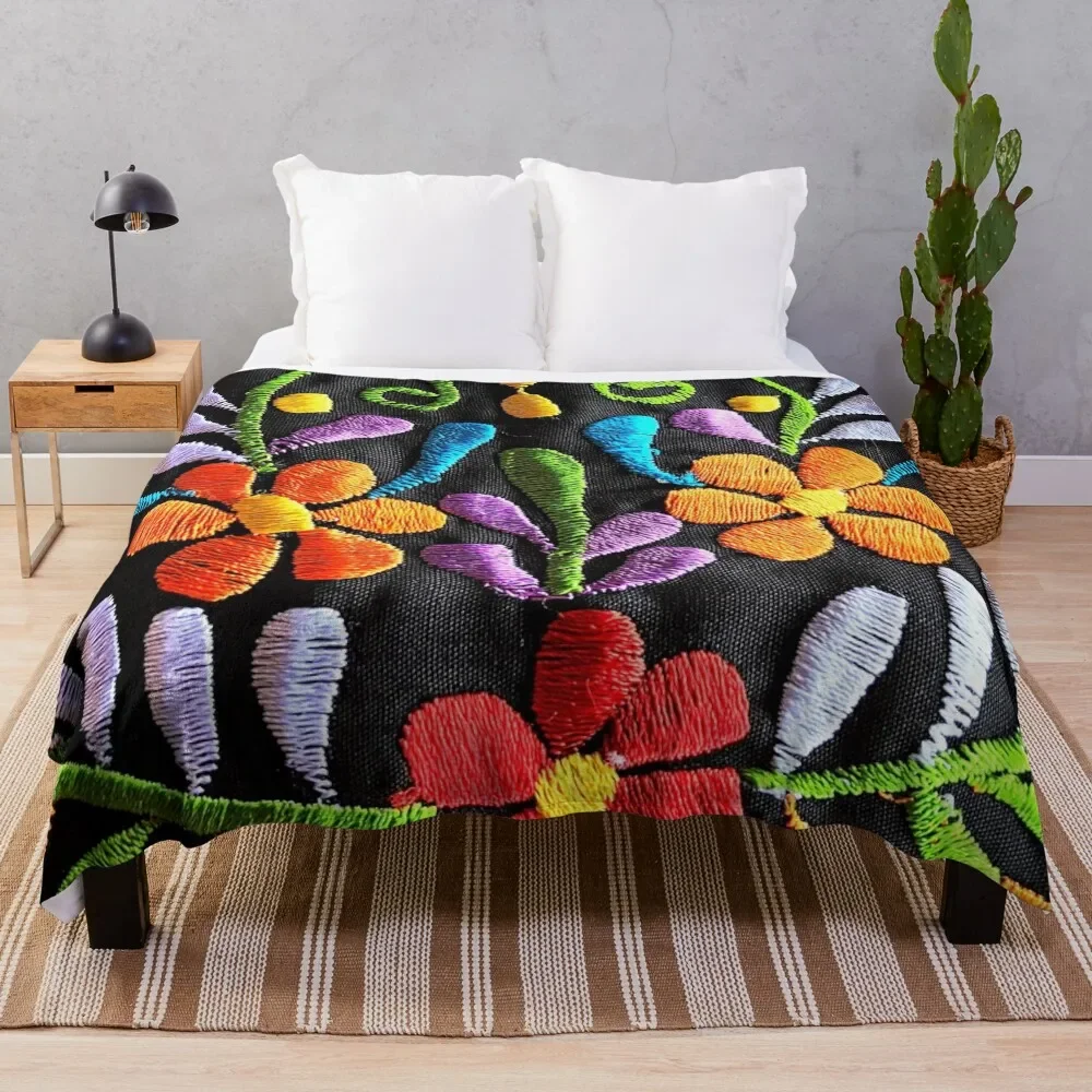

Мексиканские цветы, плед, одеяло, роскошный бренд, декоративные рождественские подарки, одеяла