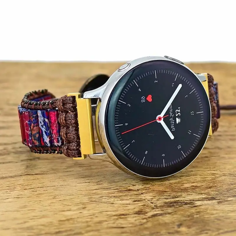 22mm 20mm Nylon Strap For Samsung Galaxy Watch 6/5/4/3 Huawei Watch 4/GT4-3-2 Pro Bohemian Braided Bracelet Amazfit GTR/GTS Band - Image 7