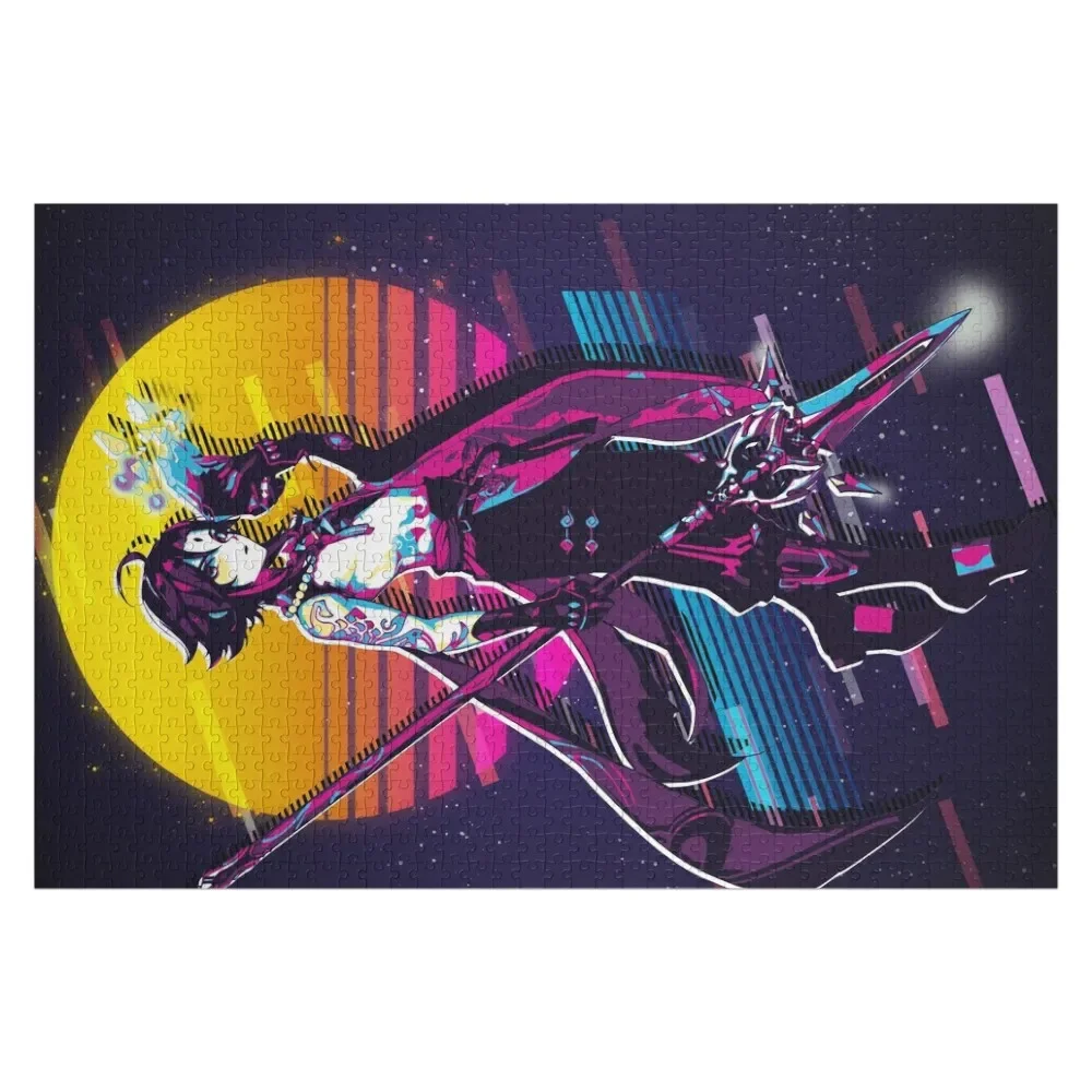 Genshin Impact - Xiao (80s Retro) Jigsaw Puzzle Woods For Adults Christmas Gifts Personalised Toys Wood Name Puzzle