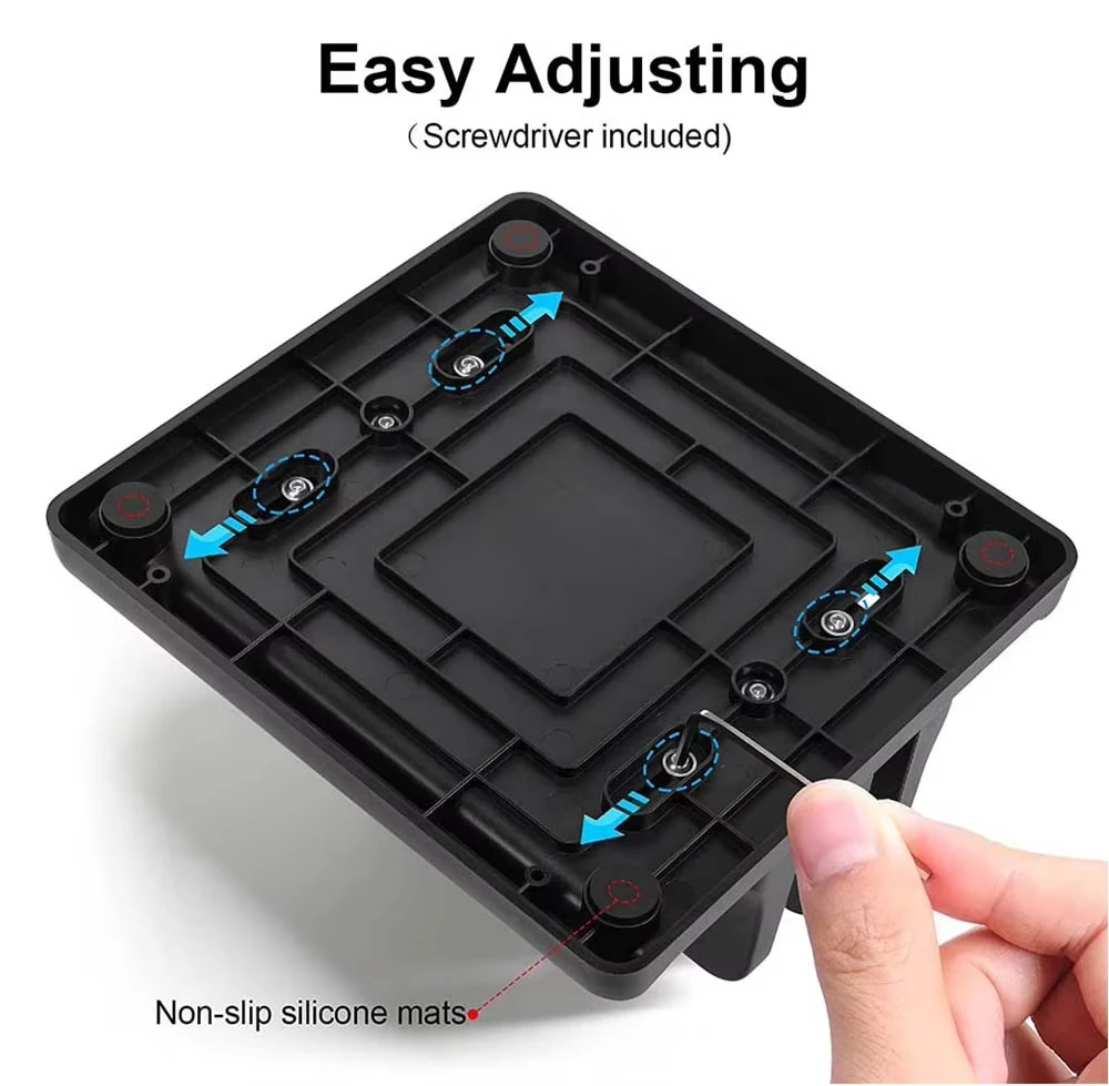 4 in 1 오피스 노트북 스탠드 수직형 데스크탑 공간 절약 컴퓨터 액세서리 쉽게 배치 가능 확장 가능한 너비 오피스 데스크 수납