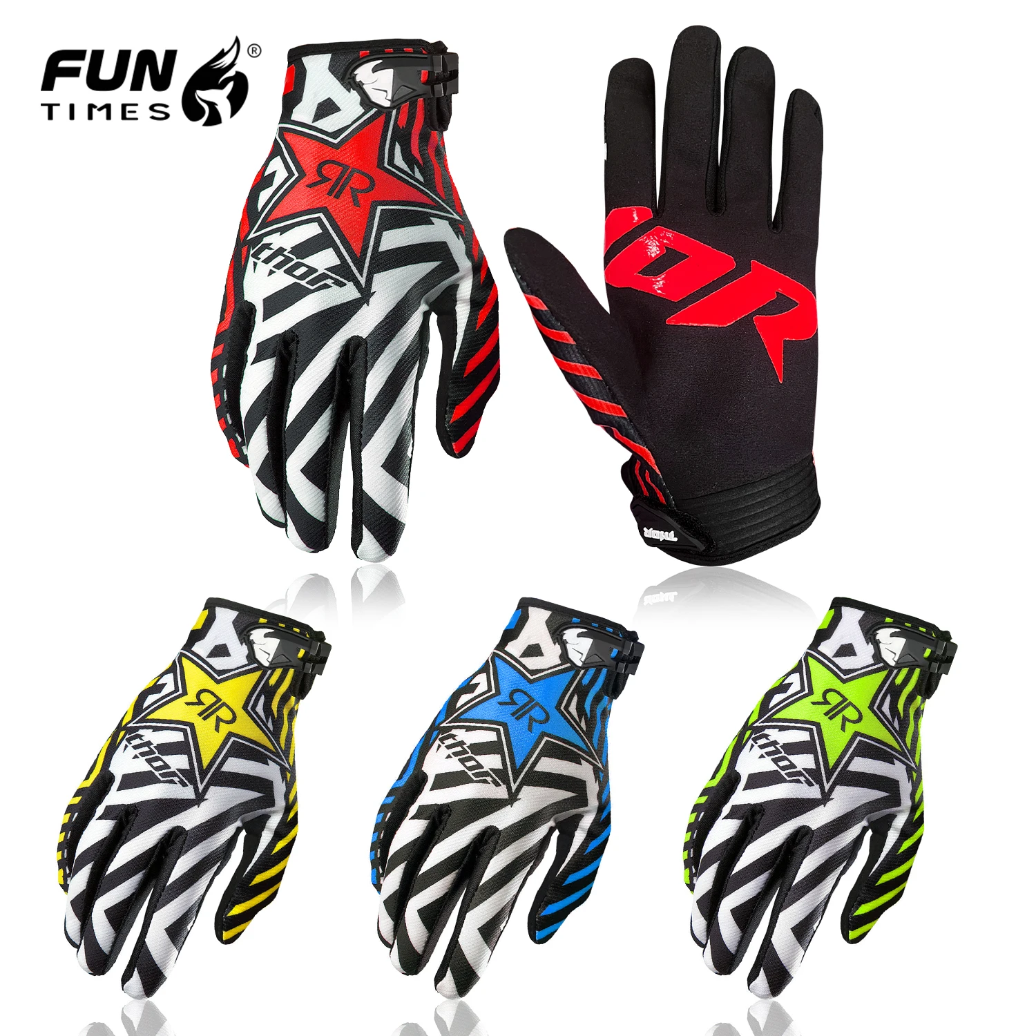 Unisex Racing and Mountain Biking Gloves for Cycling and Motocross