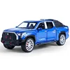 1/32 Tundra Alloy Pickup Car Model Diecast & Toy Metal Off-Road Vehicles Car Model Simulation Sound and Light Childrens Toy Gift 3