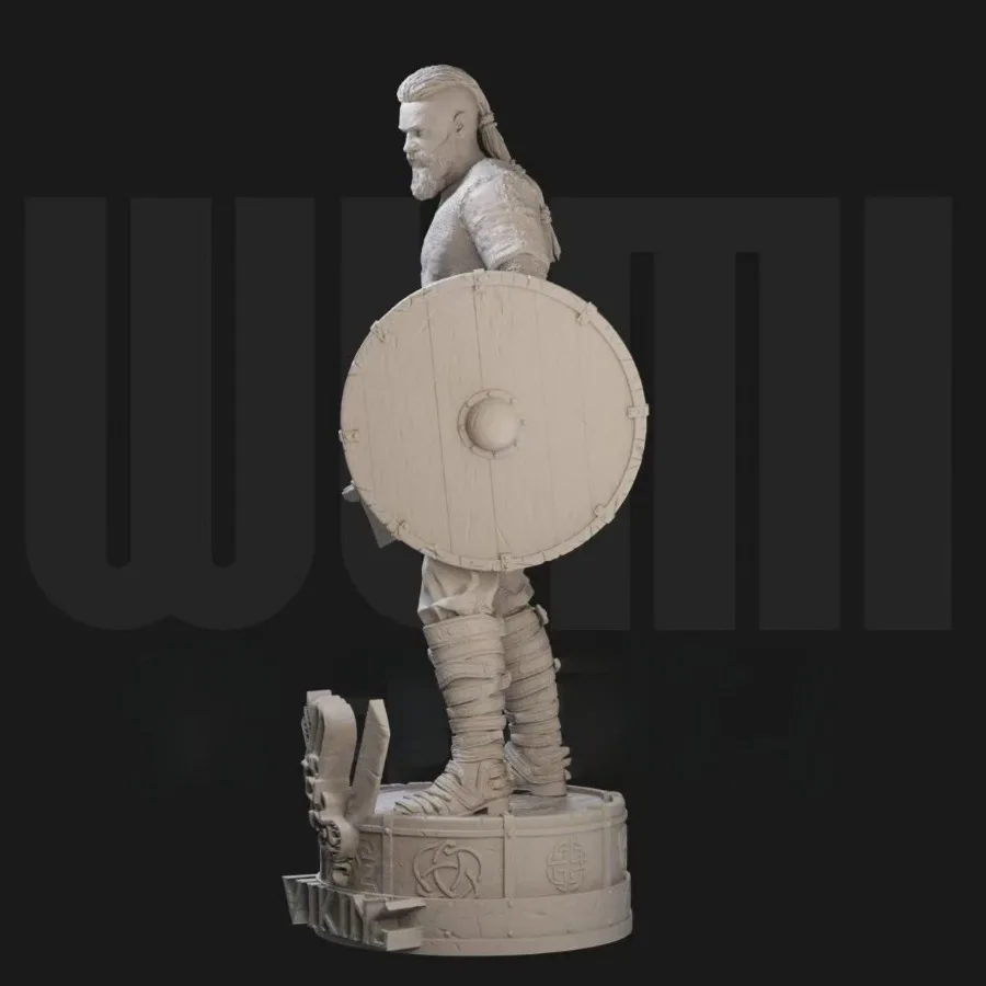 1/24 75mm 비율 수지 바디 조립 모델 키트 바이킹 전사 역사 취미 미니어처 조립되지 않은 도색되지 않은 DIY 장난감