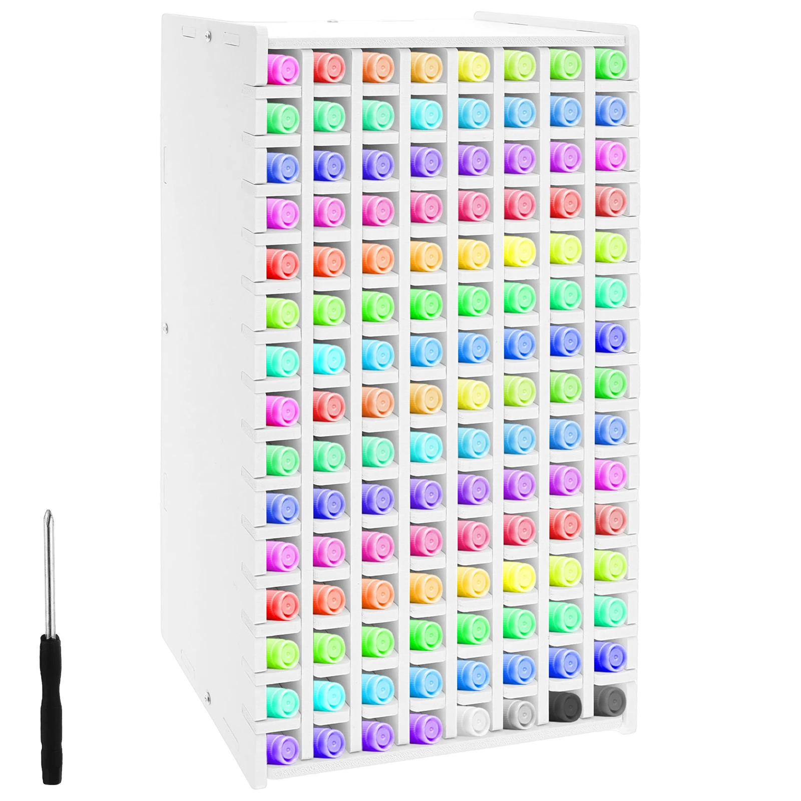 PVC Marker Storage Rack Organizer for Desk