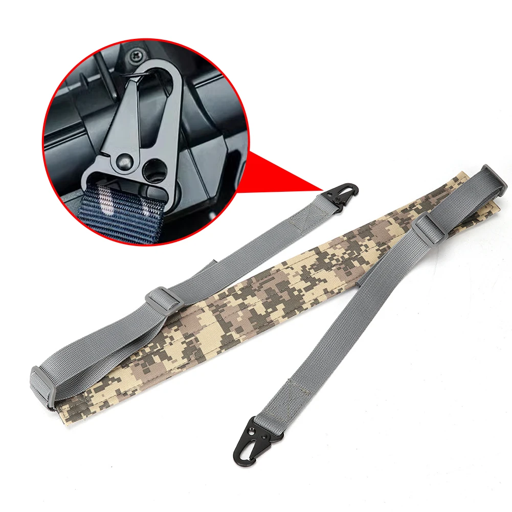 Multi-Function Outdoor Tactical 2 Point Quick Detach Rope Sling Strap Lanyard Men CS Weight Belts Equipment Harness