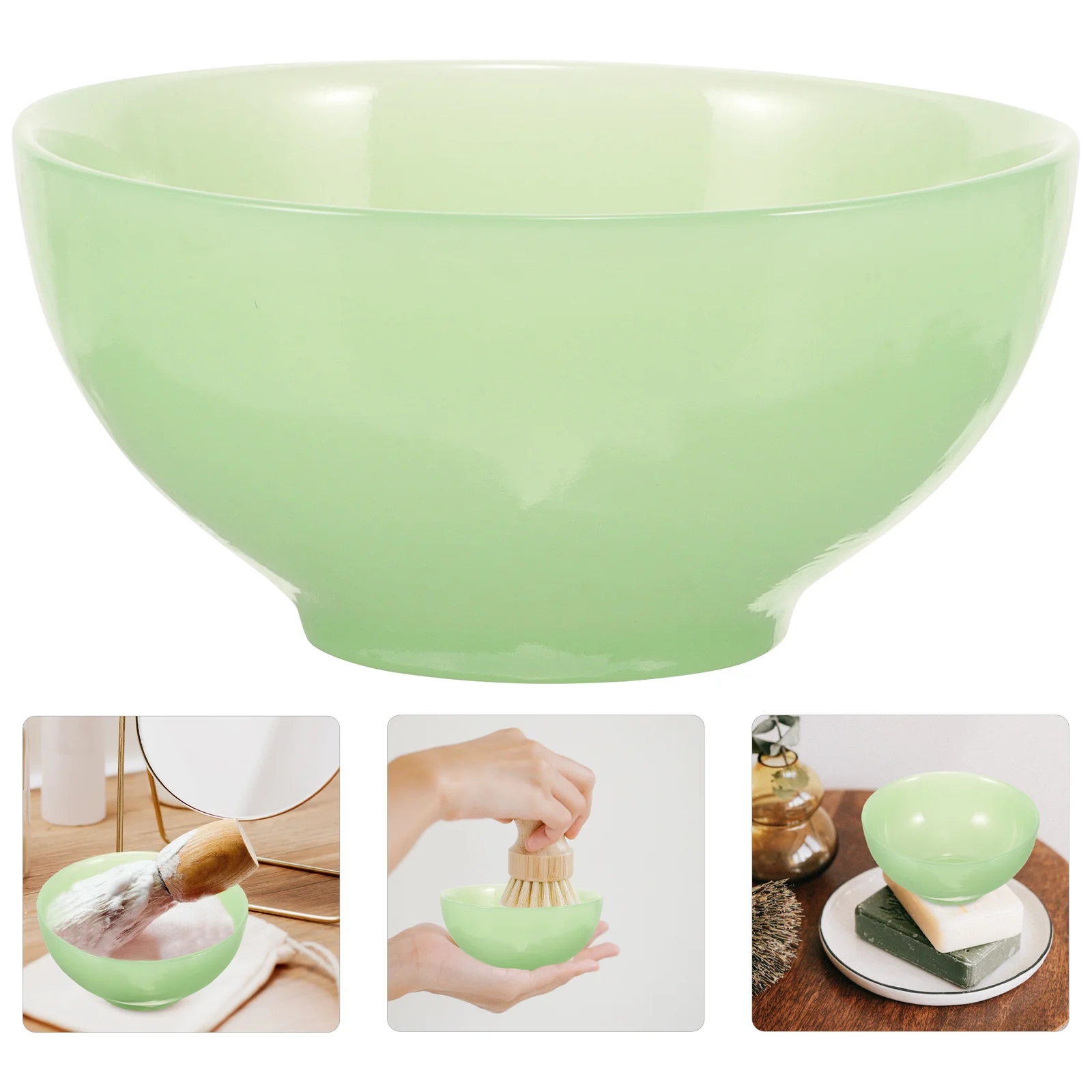 

Shave Bowl Shaving Equipment Glass Men Shaving Bowl Soap Shaving Bowl Decorative Glass Small Bowl
