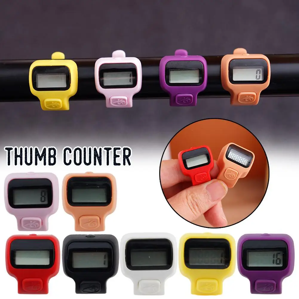 Finger Counter W/ Compass Islamic Tasbih Digital LED Electronic Handheld Tally Counter Clicker Ring hand tally counter electronic counter