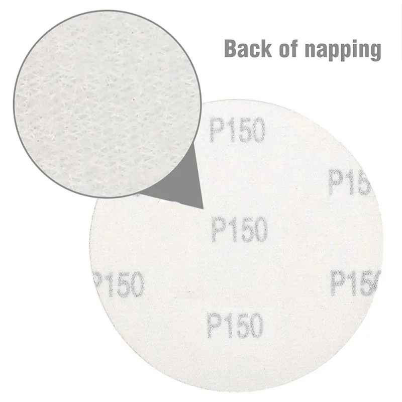 sanding disc grinding disc 30/15PCS Sandpaper Hook and Loop Sanding Discs 3/4/5/6 Inch Polishing Pad Self-adhesive Flocking Grinding Sandpaper 800-Grit