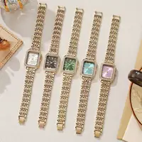 Fashion Rectangle Women Watches Ladies Rhinestone Quartz Watch Bracelet Strap Wristwatch Reloj Mujer（Without Box） - Image 5