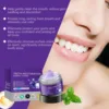 Purple Brightening Powder Conceals Stains No Sensitivity Toothpaste Whitening Powder For Coffee, Tea, Wine, And Tobacco Stains 5
