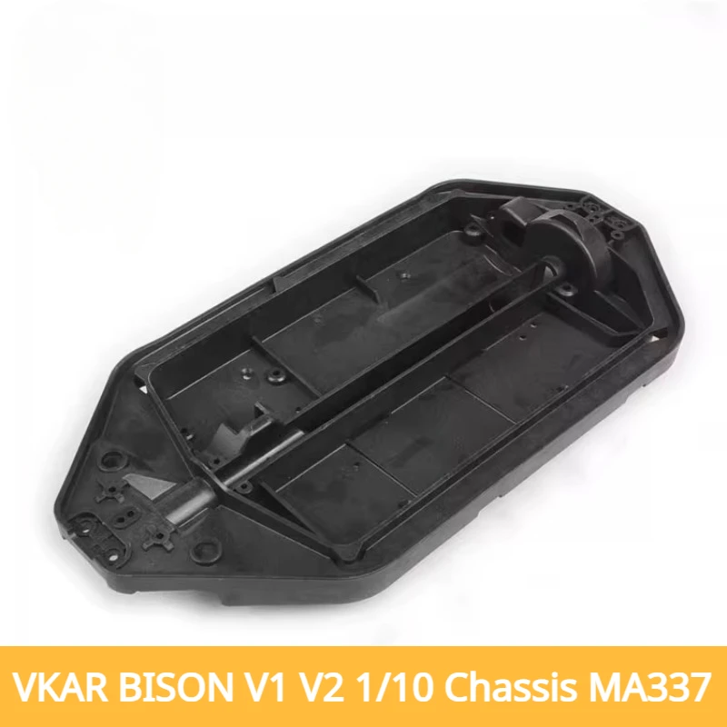 

VKAR BISON V1 V2 1/10 RC Запчасти для коротких карт рамка Шасси MA337 основная нижняя пластина шасси