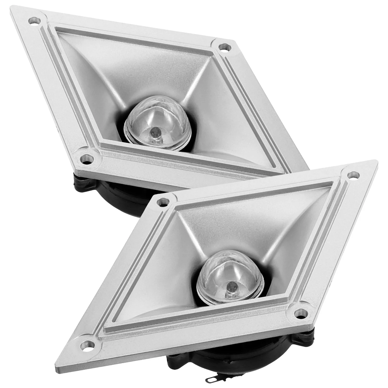 

2 Pcs Speaker Horn Speakers Tweeter Trumpet Abs Performance Stereo Audio Systems Stage