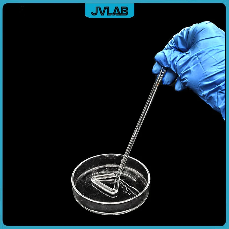 Triangle Cell Coating Bar High Borosilicate Glass Cell Culture Dish