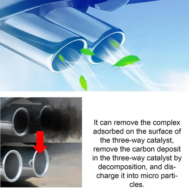 3pcs/set Car Engine Catalyst Converter Cleaners Automobile Engine CSV Cleaning Accelerators Catalysts Easy To Clean 3