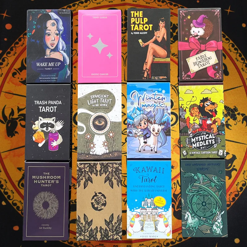 

Premium Game Collection Cards with Oracle and Tarot Cards for Tabletop Gaming