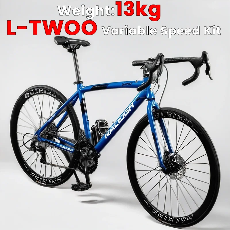 

700C Aluminum alloy frame Road bike Mountain Bicycle 24/27/30/16speed off-road Bicycle Double disc brakevariable speed MTB bike