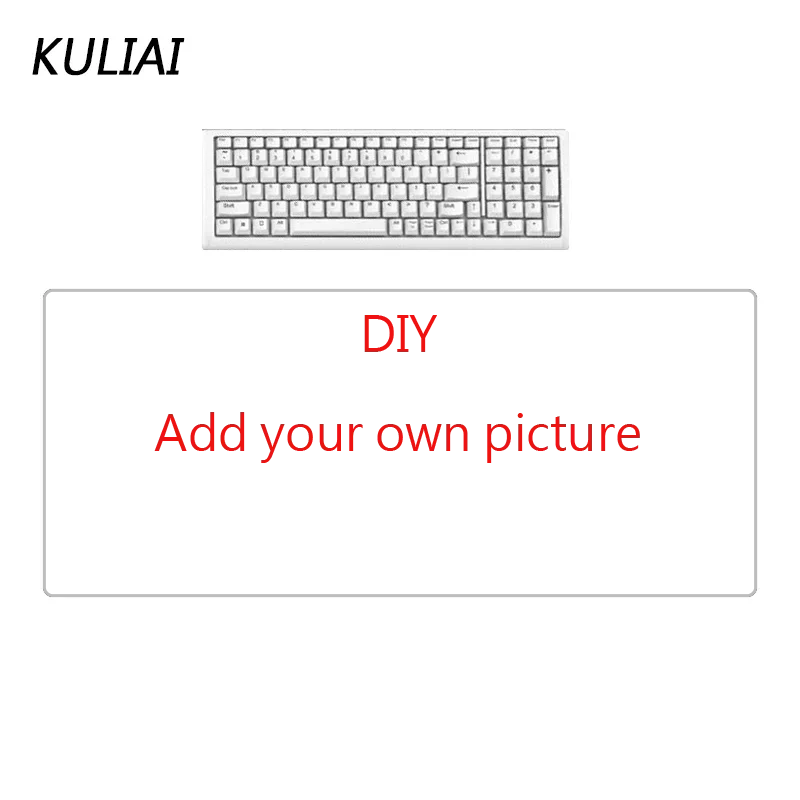 DIY large mouse pad anti-slip laptop PC suitable for gifts