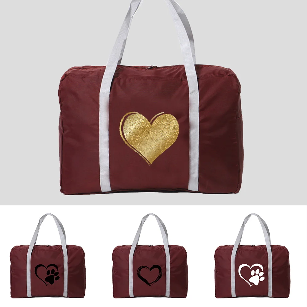 

Travel Bag Unisex Foldable Handbag Organizers Large Capacity Portable Luggage Storage bag Waterproof Travel Accessories