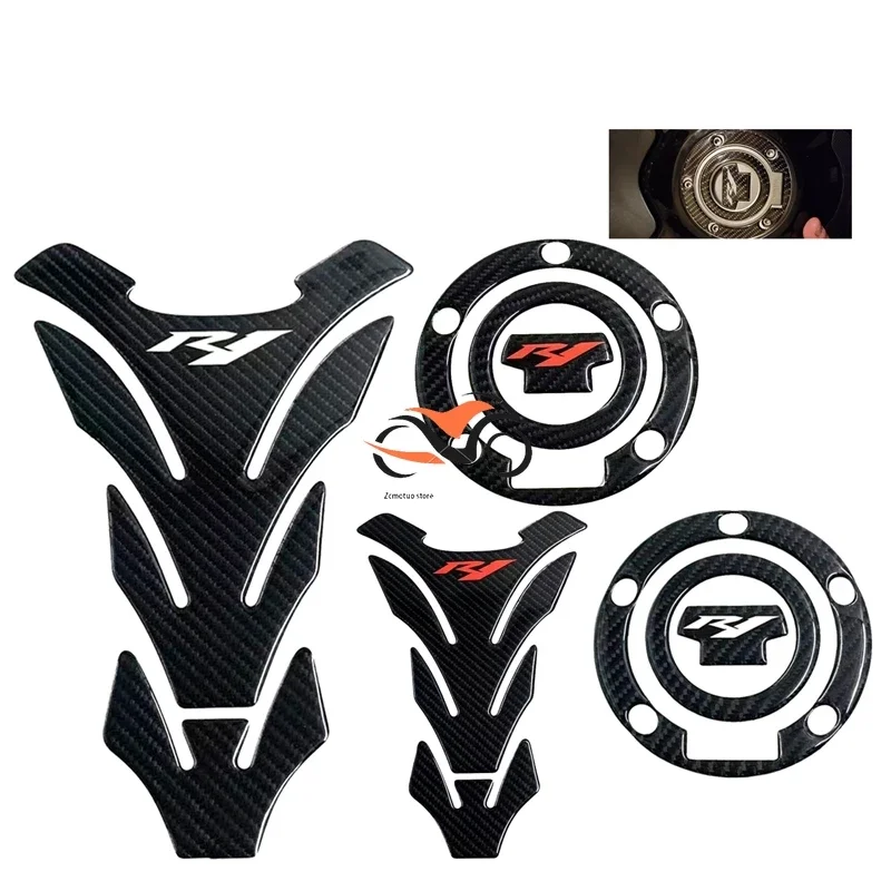 Protection Gas fuel Tank Cap Pad Sticker for YAMAHA YZF R1 R1M