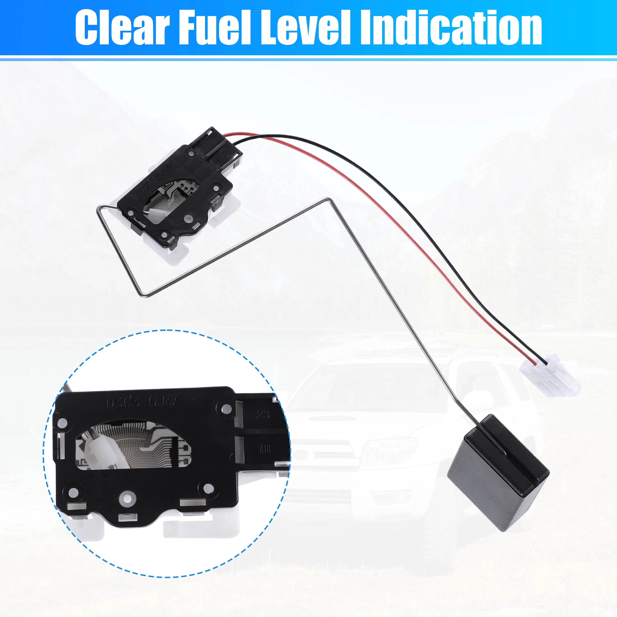 UXCELL No.G31F60960 MAZDA 6 1.8L 2.0L 2.3L용 연료 탱크 플로트 게이지 송신 장치