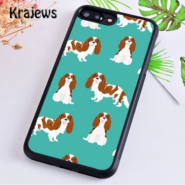 Elegant Cavalier King Charles Spaniel Decorative Phone Case Cover