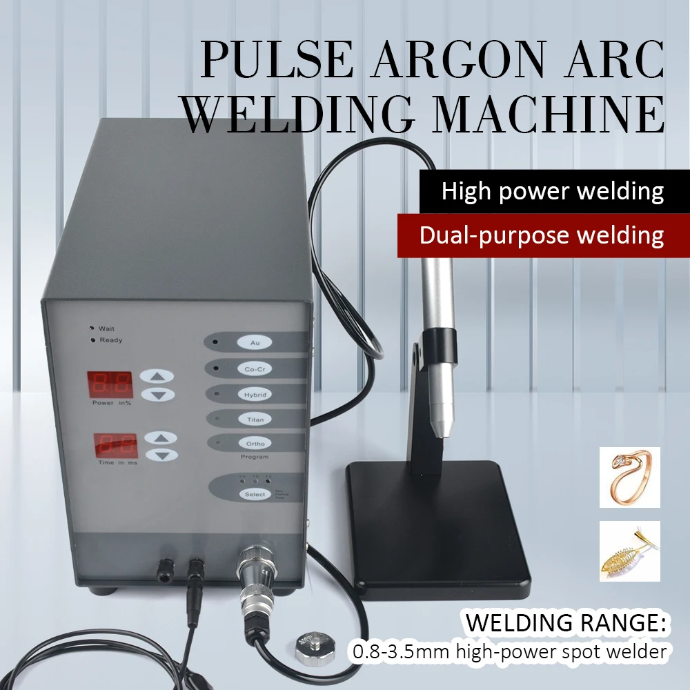 

110V/220V DIY stainless steel ring welding machine pulsed argon arc protection automatic CNC welding
