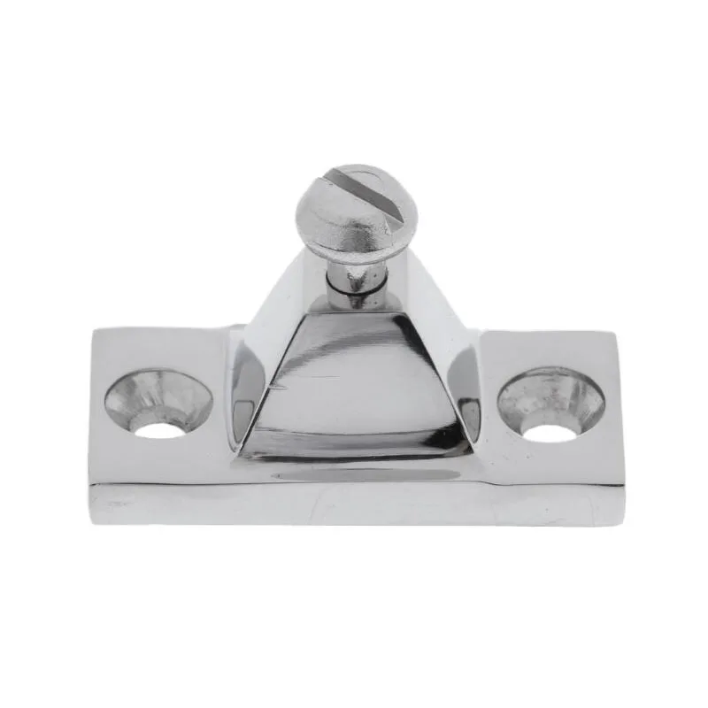 high load bearing 304 stainless steel precision casting large mechanical equipment heavy duty thickened hinges Boat 316 Marine Stainless Steel Deck Hinges Side Mount Bimini Top Fitting Hardware for Marine Canopy Tops