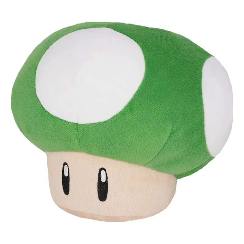 green mushroom plush