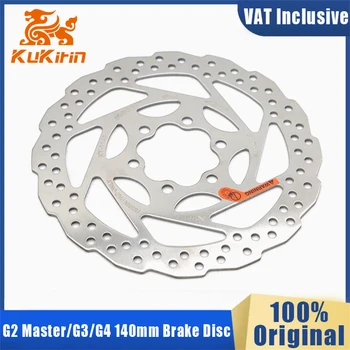 Disco freno originale da 140 mm per scooter elettrico KuKirin G2 Master G3 G4 Freno a disco a 6 fori Kugookirin Pezzi di ricambio