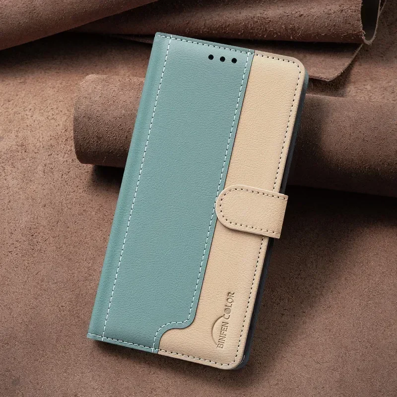 Premium RFID Leather Wallet Phone Case with Enhanced Security Protection