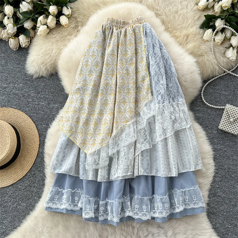 Floral Mori print