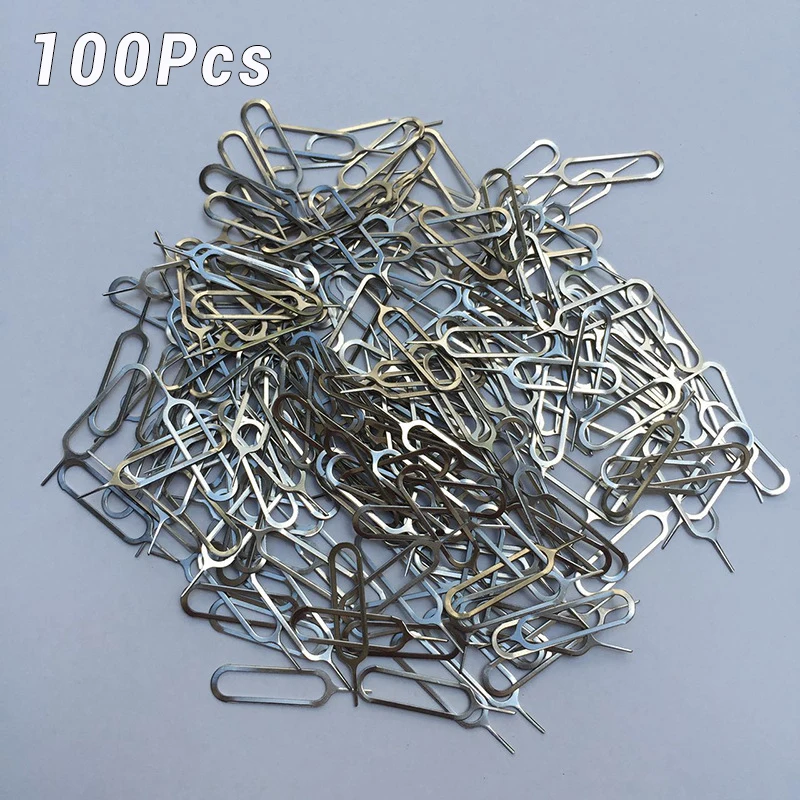 Mobile Phone Eject Sim Card Tray Open Pin Needle Key Tool for Universal Mobile Phone for IPhone 12 Samsung