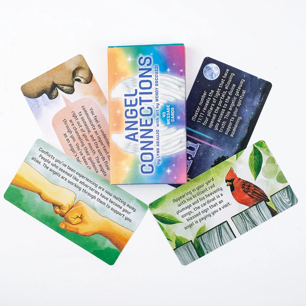 Angel Connections Oracle Deck - 40 Inspirational Message Cards