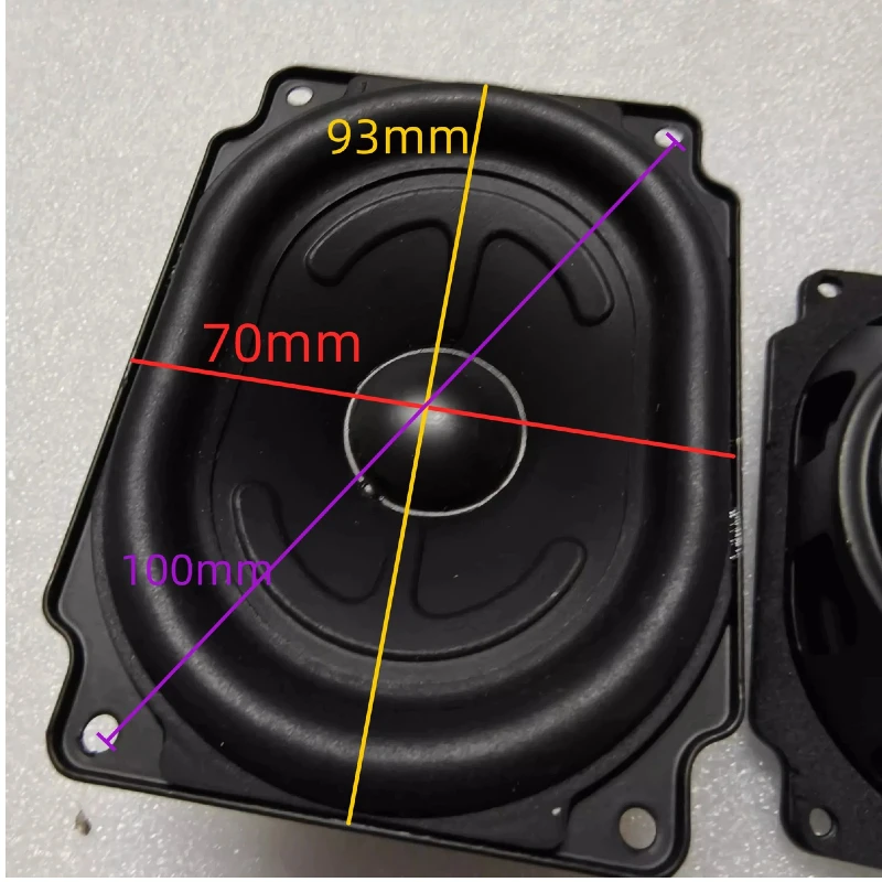 2PCS GHXAMP For JBL Oval Speaker (9.3cm x 7cm), 4 Ohm 20W