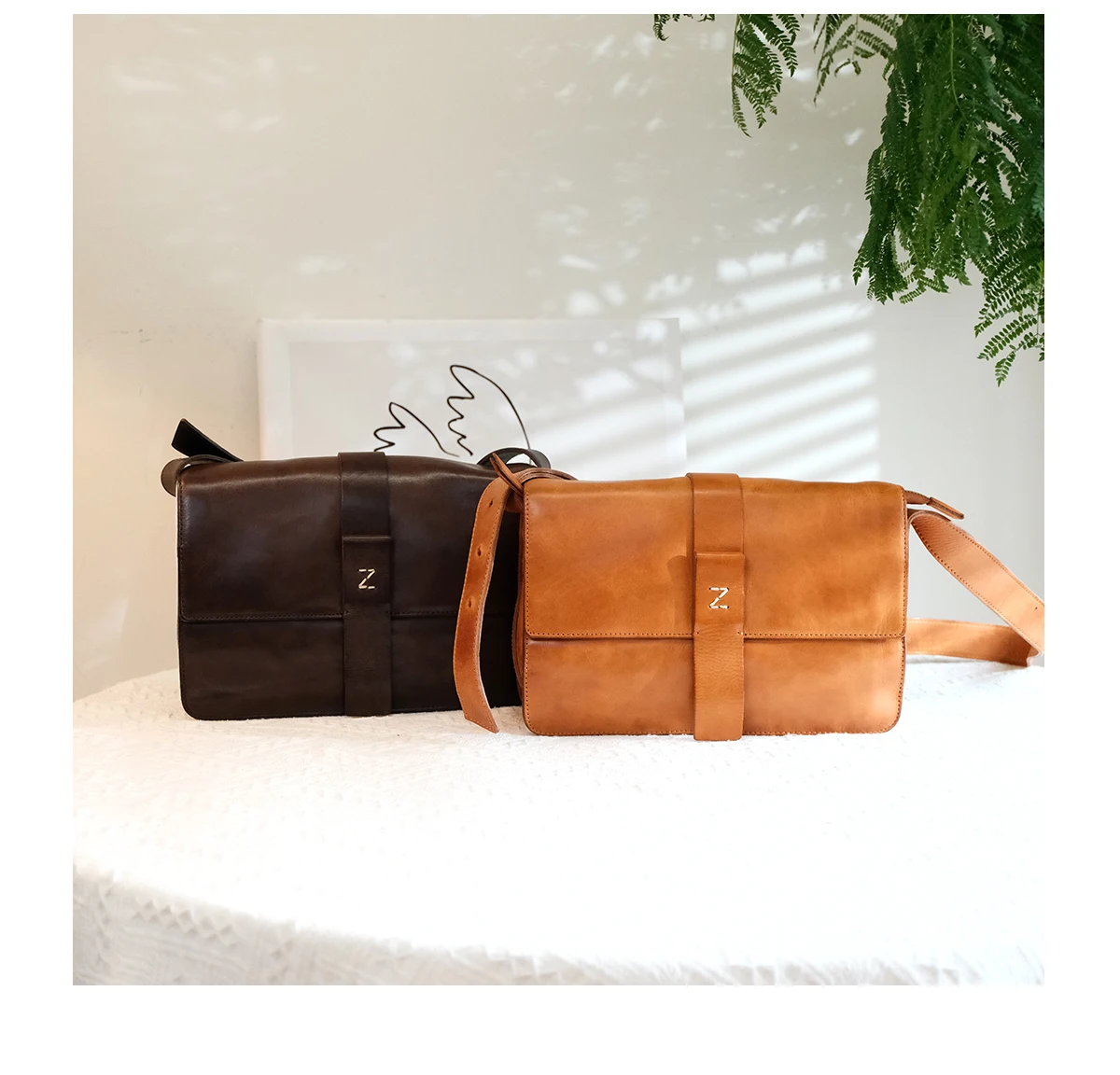 PNDME Vintage Designer handgemachte Leder Damen Umhängetasche lässig Luxus natürliche Kuh Leder Arbeit Frauen Schulter Umhängetasche – Detail 17