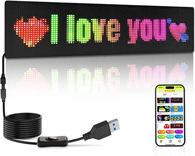 16x96 LEDs 12x59 CM