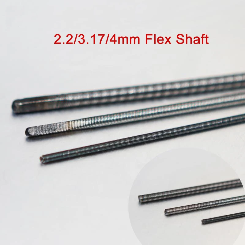 1PCSTFL223174mmFlexCableDriveShaftDualRoundSquareRound
