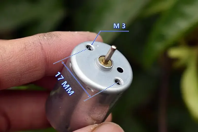 새로운 RK370- 081150   탄소 정밀, 마이크로 모터 DC24V 3450rpm, 저속 및 긴 수명 10개