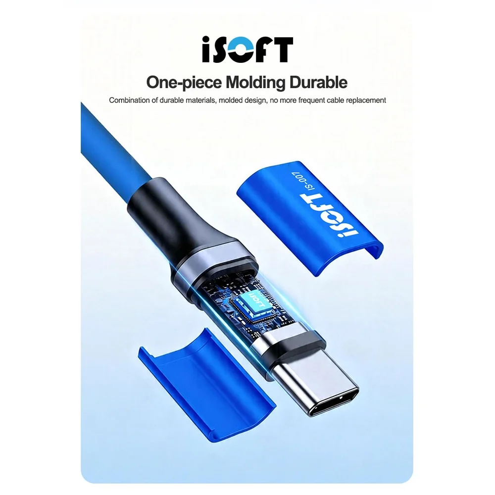 ISOFT IS-007 SAM 다운로드 모드 케이블 USB TO TYPE-C 플러그 앤 플레이 통합 모드 트리거 (삼성 S8-S25 노트 시리즈 등)